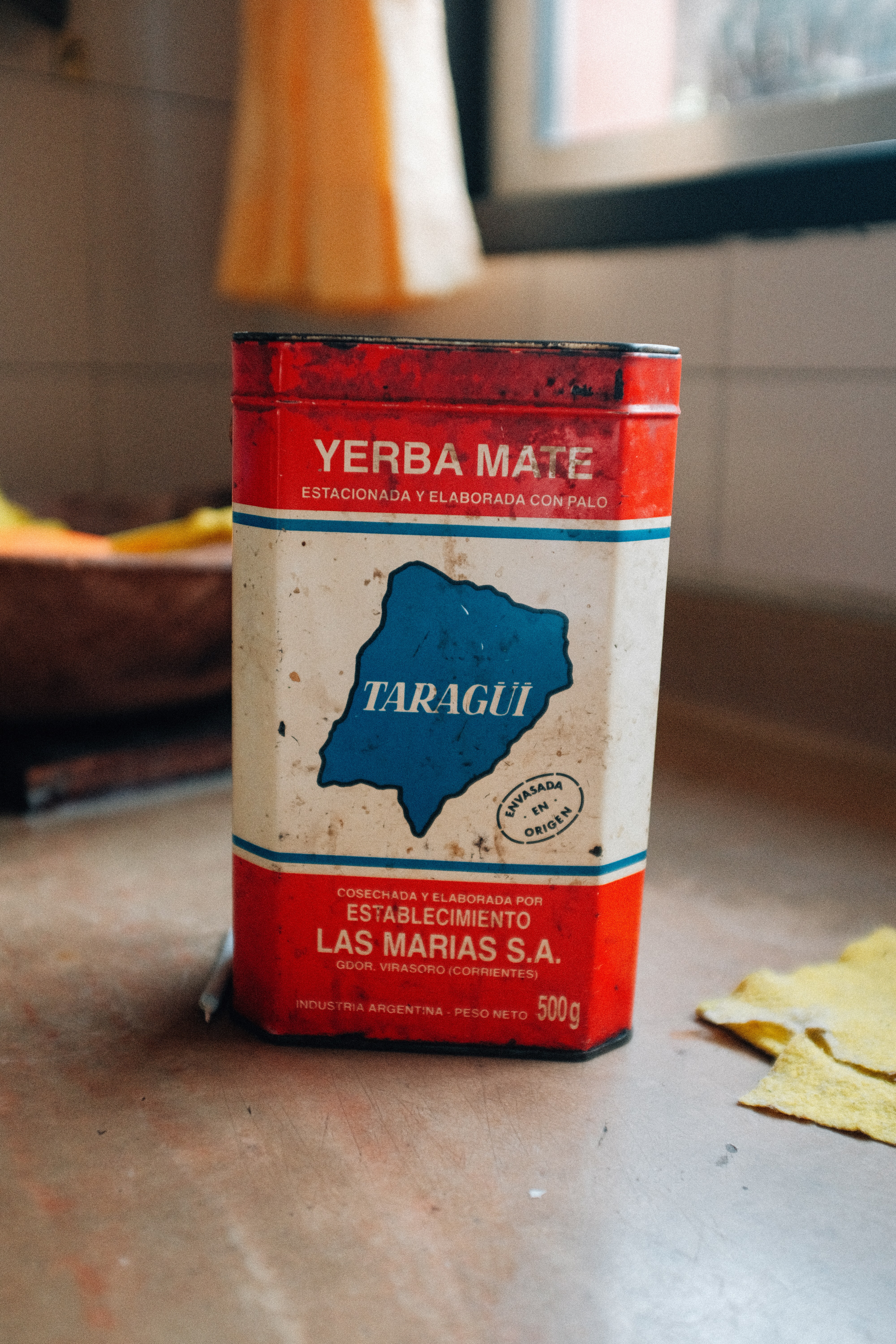 A can of Yerba Mate.