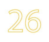 The number 26